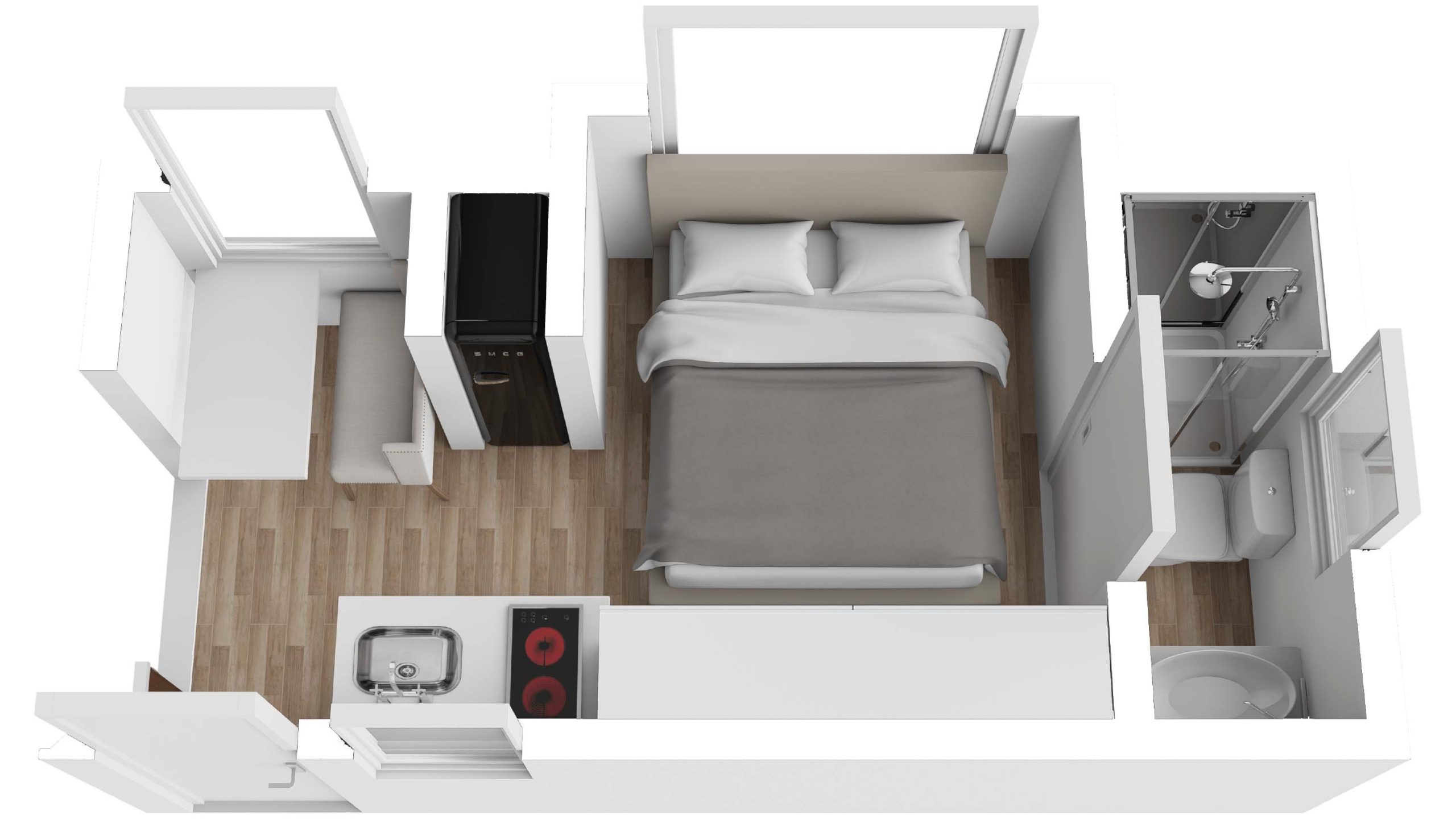 NAM8SLO Caravan Floorplan