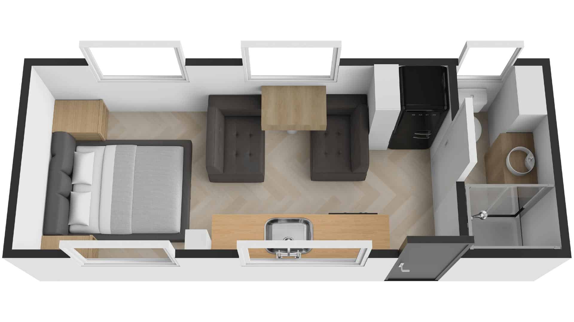 MR-EXP19 Caravan Floorplan