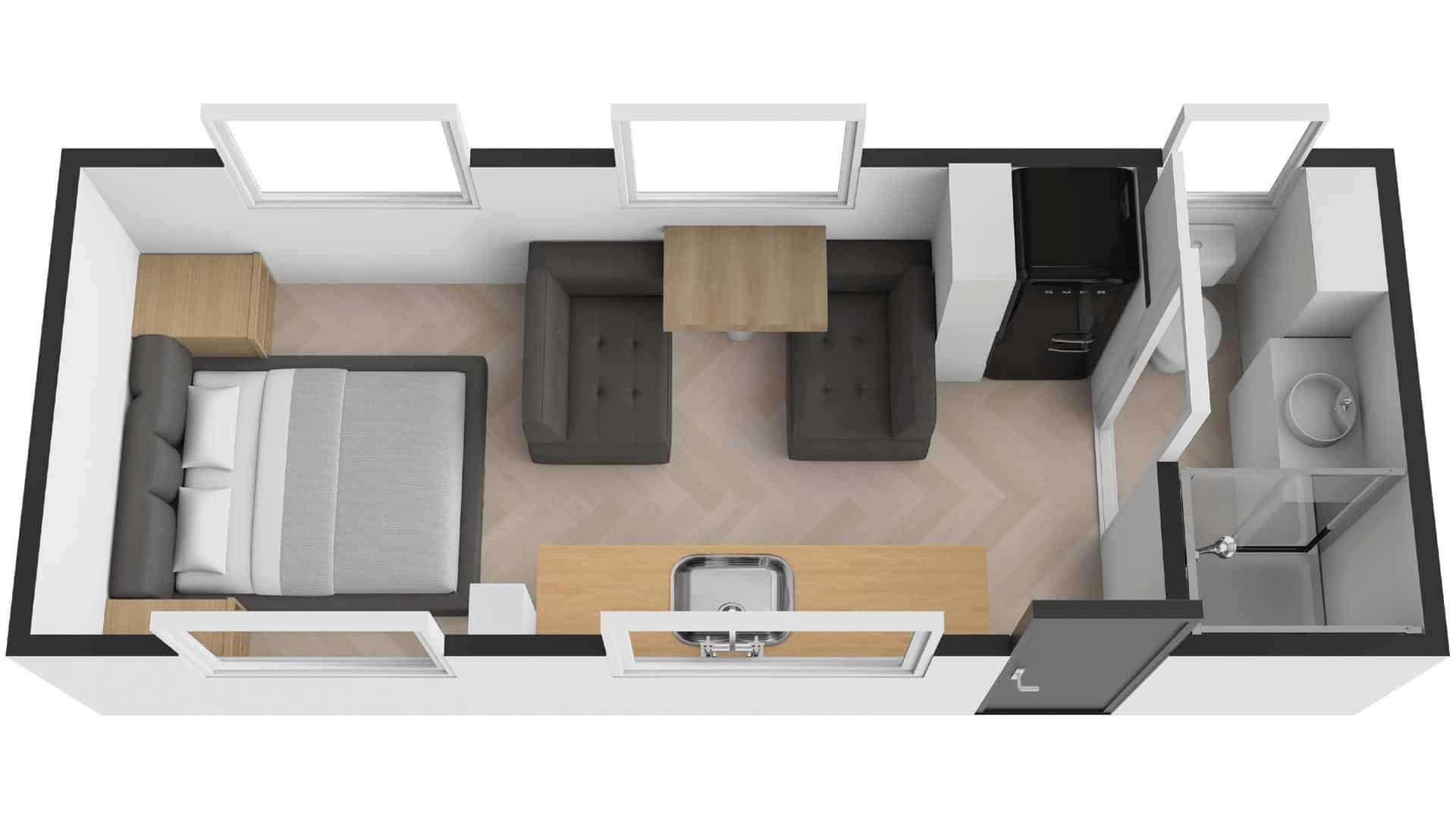 MR-EXP20 Caravan Floorplan