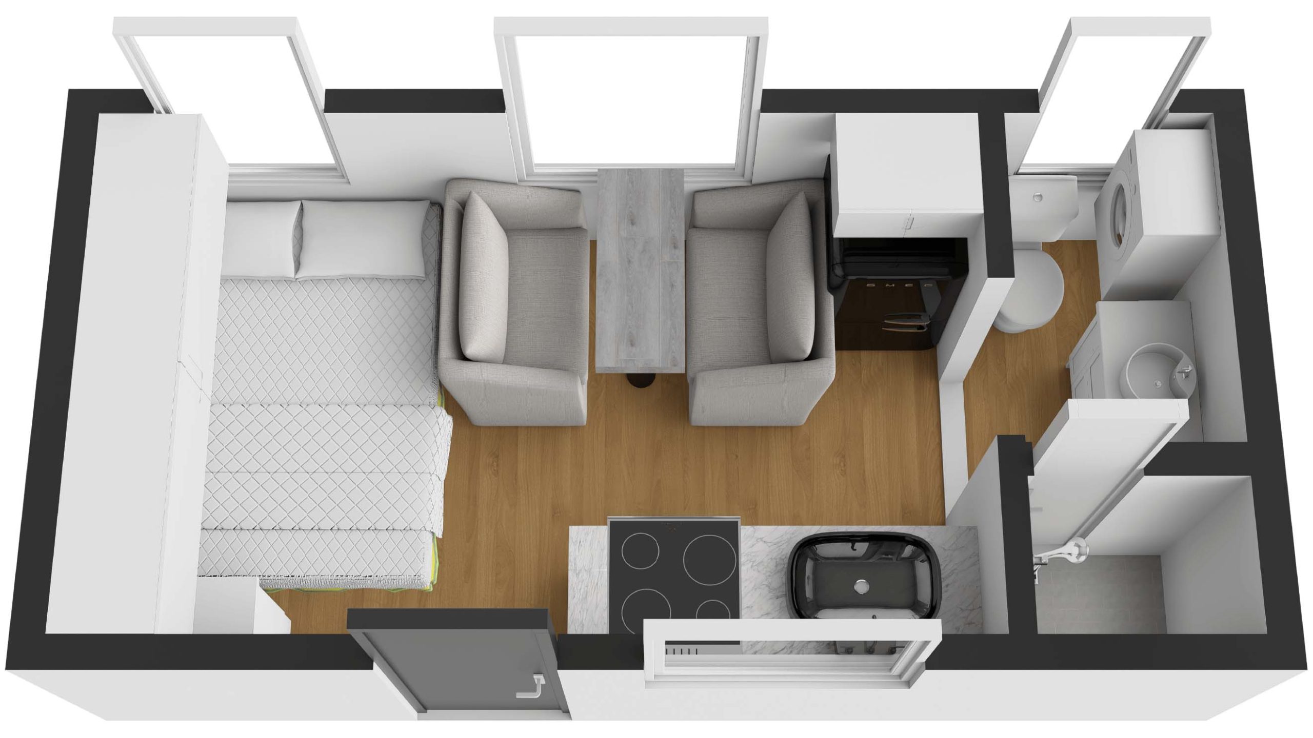 MR-EXP15 Caravan Floorplan